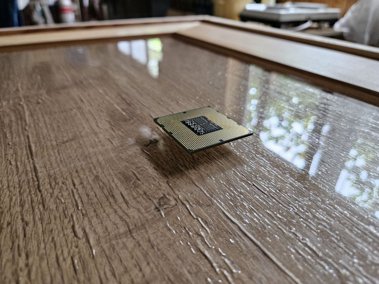 Die erste CPU an ihrem Platz