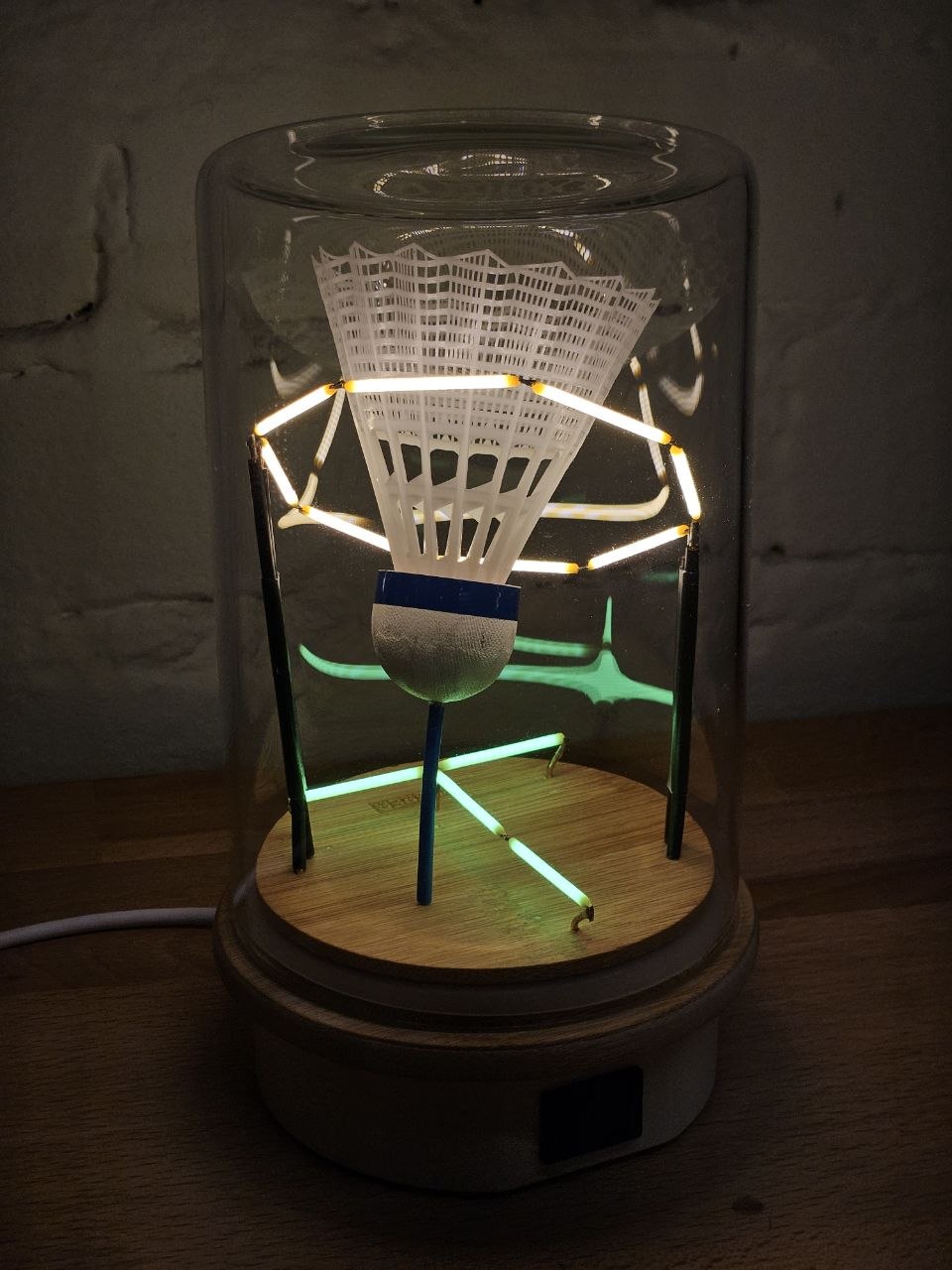 Fertige Lampe